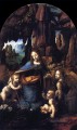 Virgen de las Rocas 1491 Leonardo da Vinci